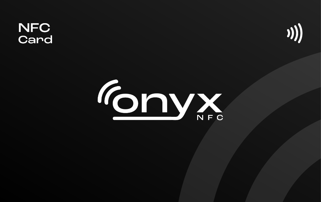 Onyx NFC Card Front